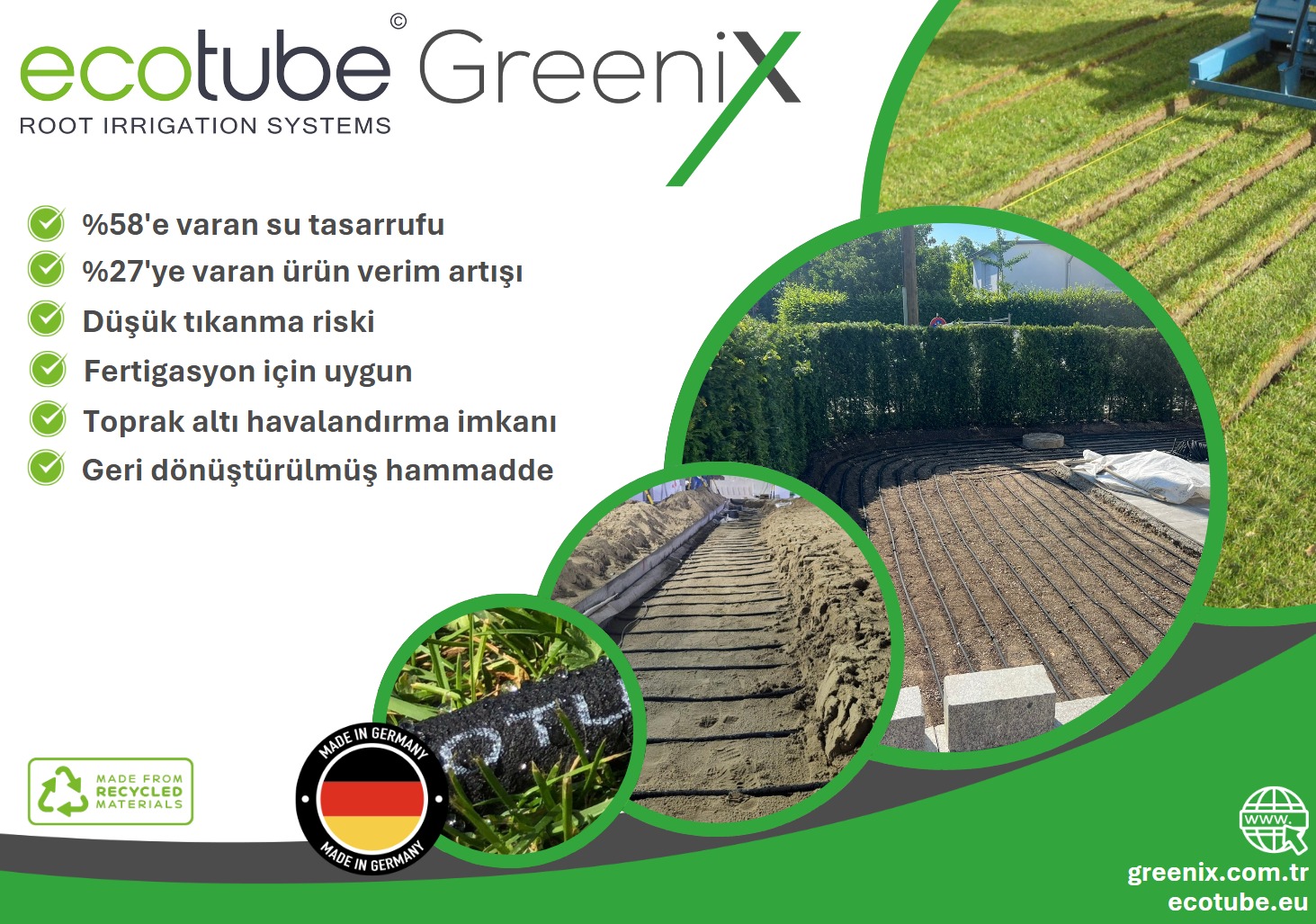 Ecotube Sulama Sistemini Yakından Tanıyalım
